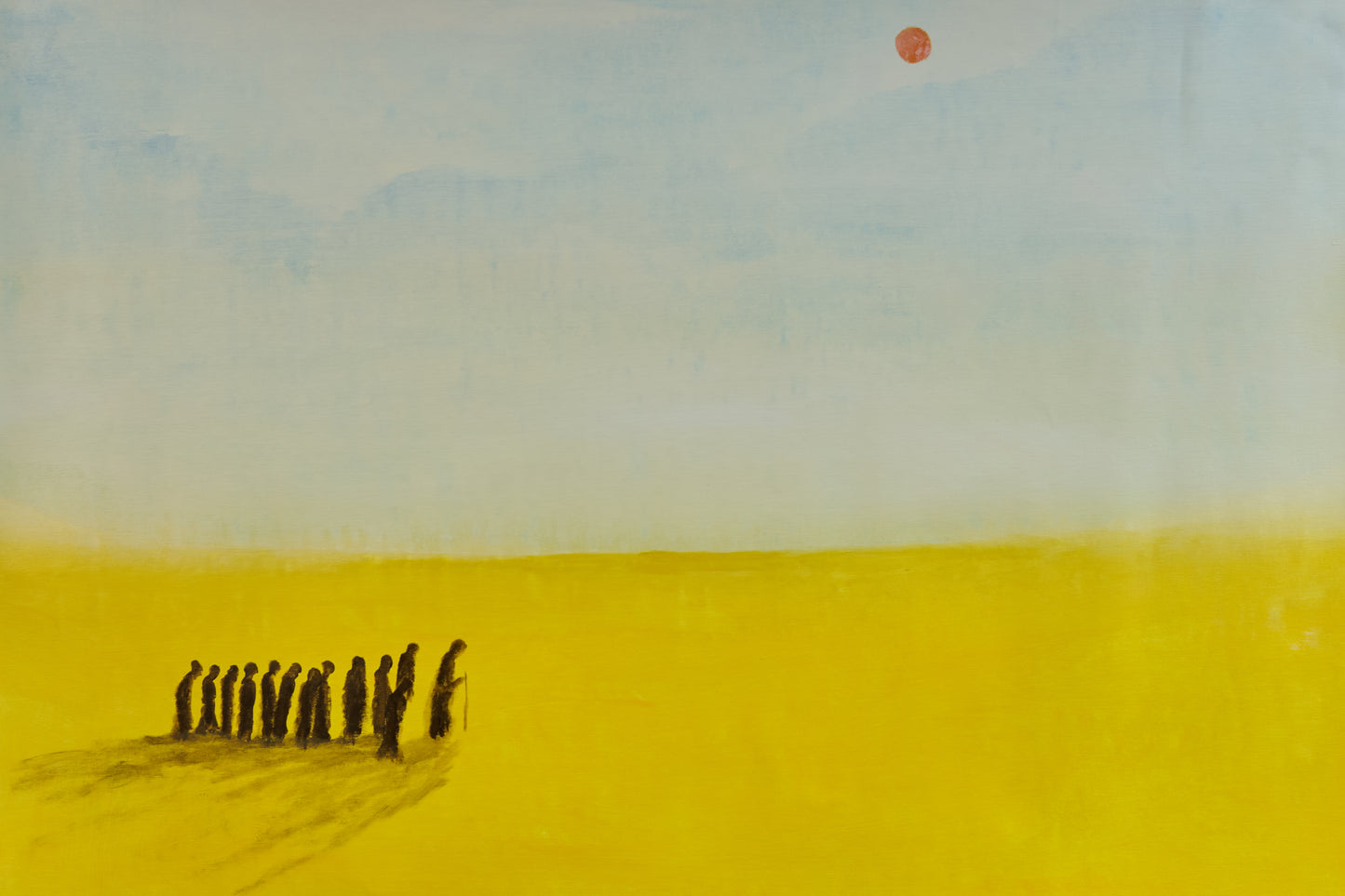 In the desert on the way to the Mystery