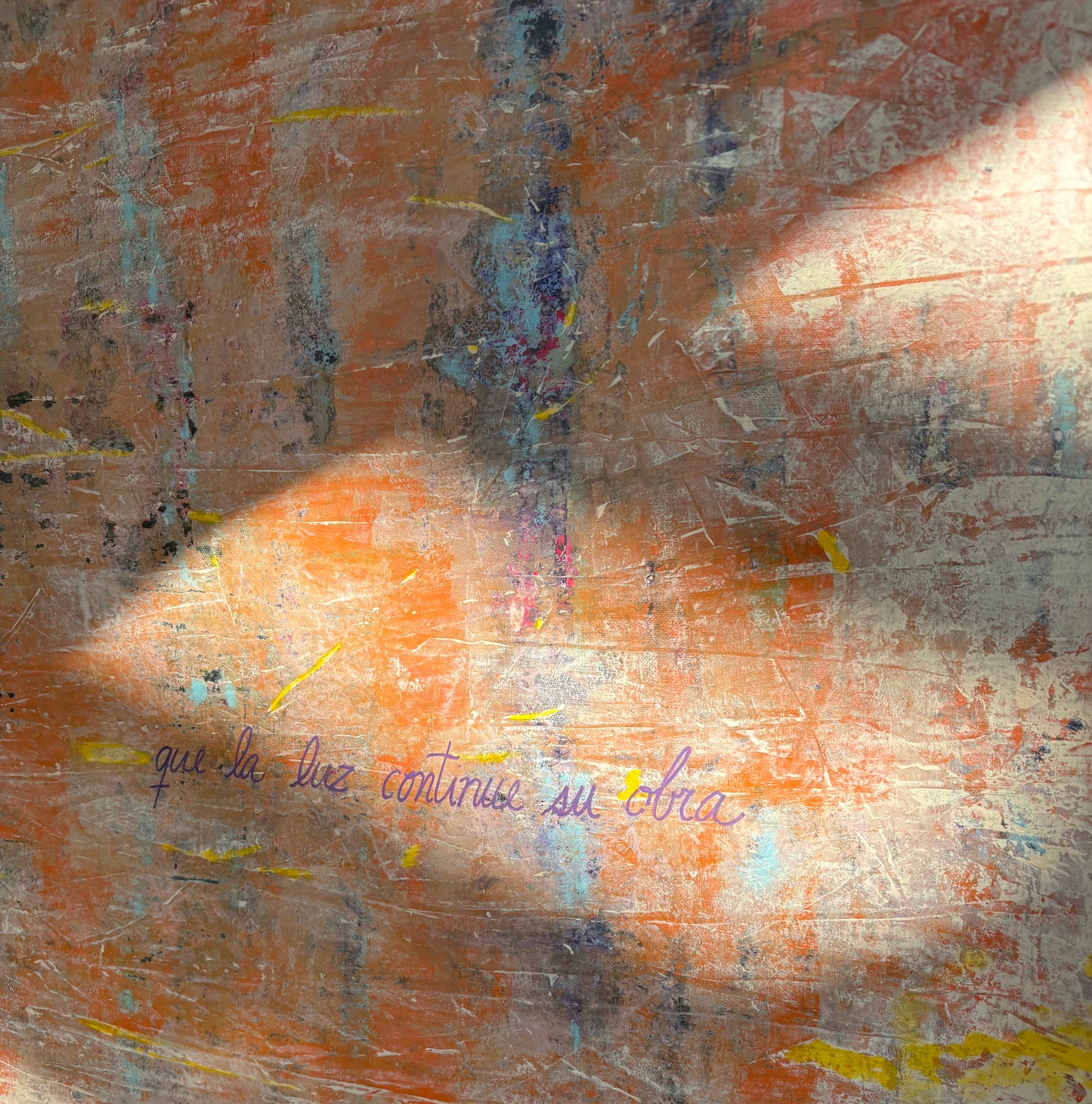 Que la Luz continue su obra (luz)