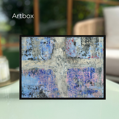 La cara de Jesus en la cruz