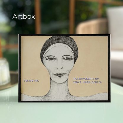 I decide to be transparent