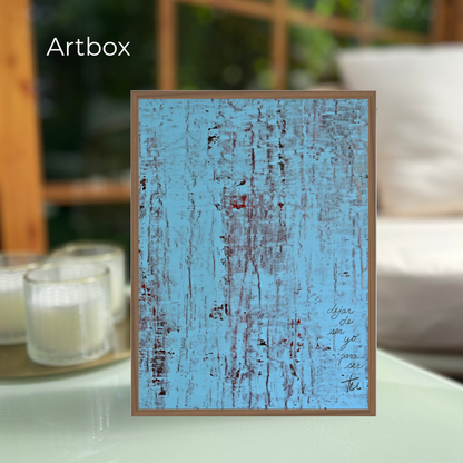 Dejar de ser yo (azul y rojo)