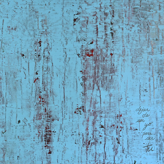 Stop being me (blue and red)